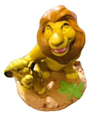 Disney Store Lil Classics Lion King Mufasa and Simba PVC Figure