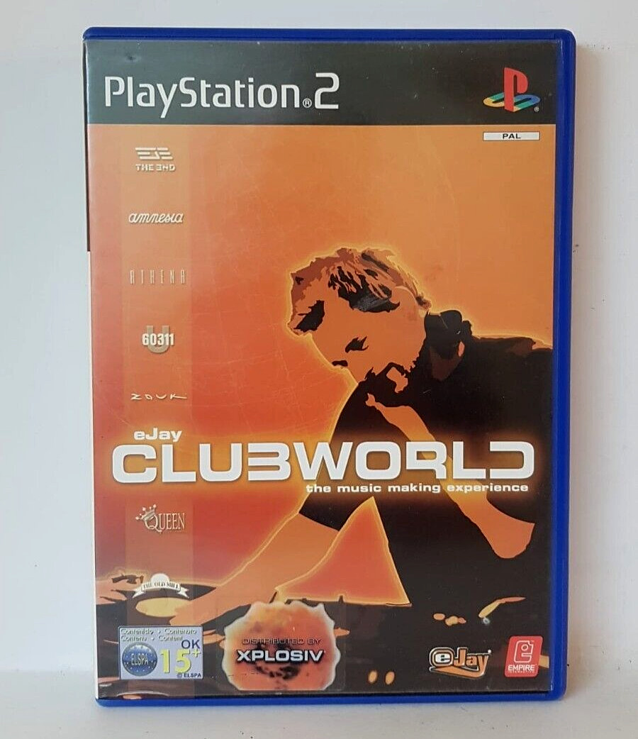 EJAY CLUBWORLD - PLAYSTATION 2 PS2