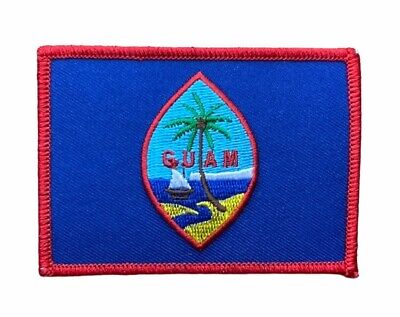 GUAM Country Flag Embroidered PATCH Badge 