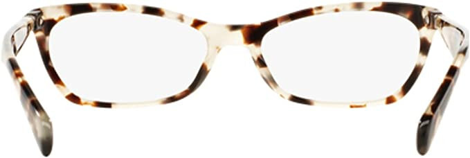 Prada PR15PV Eyeglass Frames UAO1O1- Spotted Opal Brown- 53-16-135