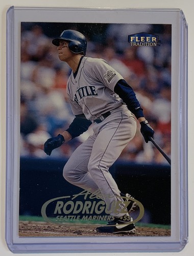 1998 Fleer Tradition Baseball #100 Alex Rodriguez Seattle Mariners - Picture 3 of 4