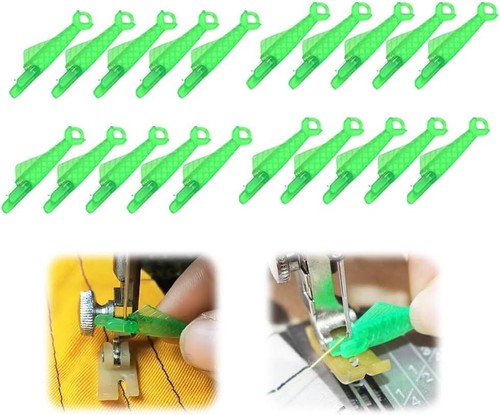 20x Needle Threader for Hand Sewin Needles Fish Type Sew Machine Needle Threader - Picture 9 of 26