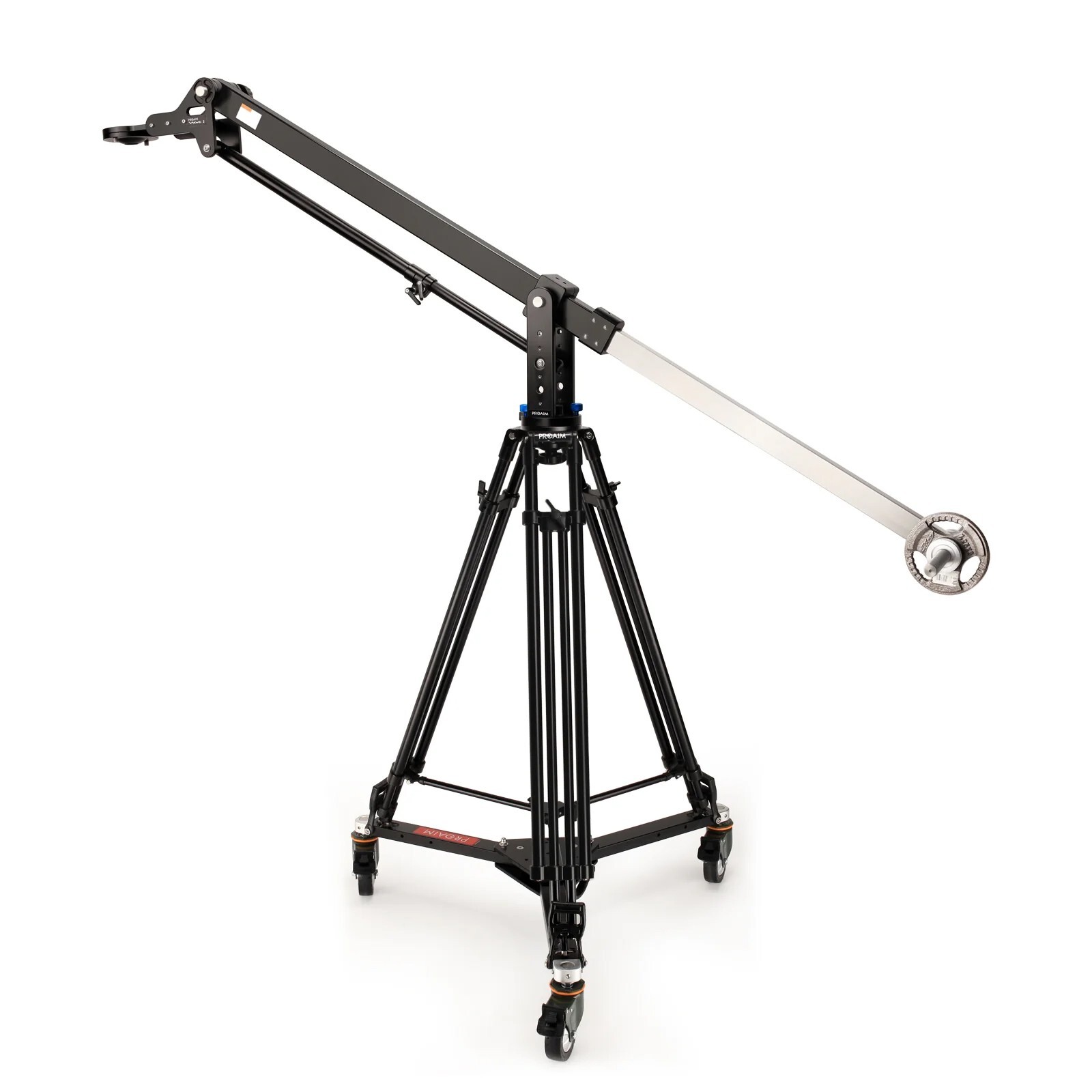 Proaim 7' Wave-2 Jib Crane, Dolly Stand for DSLR Camera Video Setups