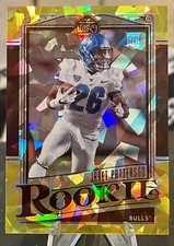 2021 Panini Legacy Jaret Patterson RC Gold Cracked Ice #/25