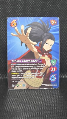 Momo Yaoyorozu CH 55/180 M PF MHA Girl Power Series