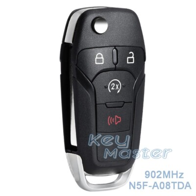 for Ford F-Series Ranger Bronco Raptor 2015-2024 Flip Remote Key Fob ...