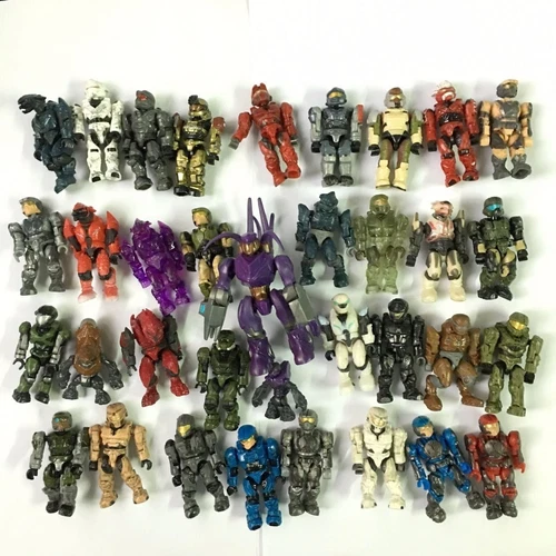 Random 20PCS Halo Mega Construx Blocks Spartan Master Chief Grunt Elite Figure - Picture 6 of 8