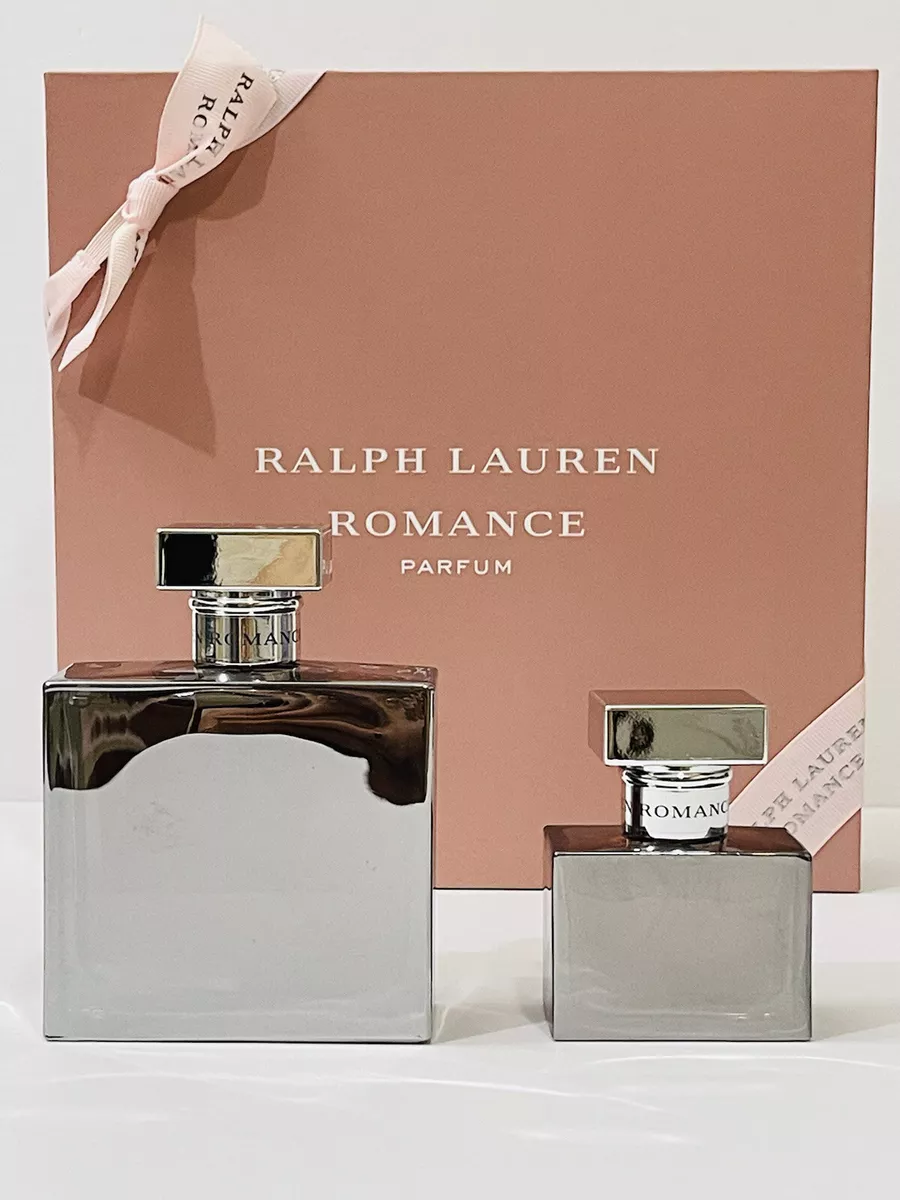 ROMANCE BY RALPH LAUREN WOMEN PURE PARFUM GIFT SET SPRAY 3.4 OZ