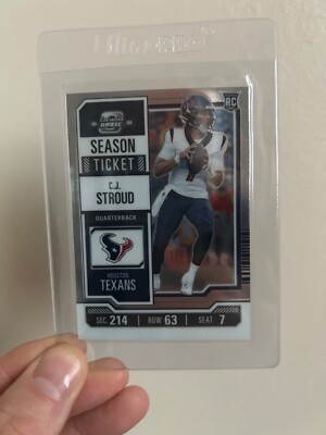 CJ Stroud Dauerkarte Silver Contenders 2023