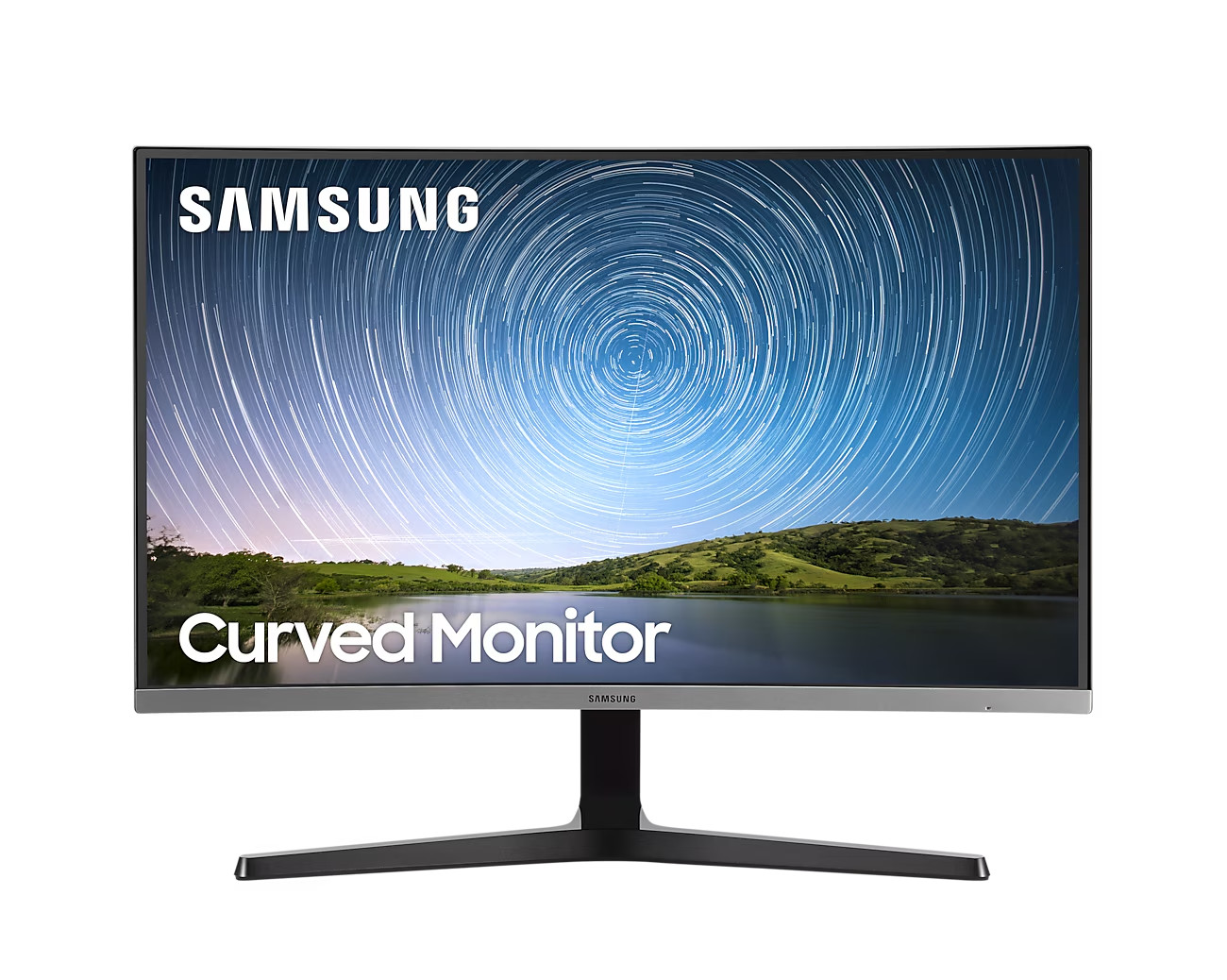 Écran incurvé 27'' Samsung 75Hz fluide pour un affichage de bureau sans fatigue