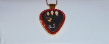 Rush Fly Night Lee Music Rock Band Concert Pendant Chain Guitar Pick MTV Fly You