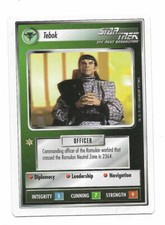 Personnel Romulan - Tebok (Uncommon) Star Trek Customizable Card Game 