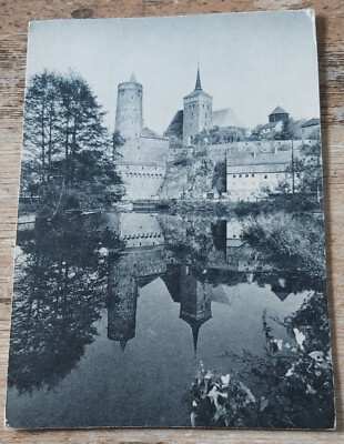 B/W postcard postcard Bautzen from a calendar approx. 1971 Castle Castle???