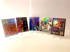 5 Card Michael Jordan Holo Refractor Lot