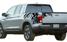 Graphics Mud Splash Sticker Kit For Honda Ridgeline Pickup Trunk Rear Side Decal