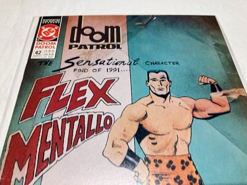 Doom Patrol 42 NM 9.4 Copper Age Origin of Flex Mentallo 1991 - Picture 3 of 17