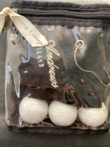 St. Andrews Scotland - Handtuch und 3 Golfbälle