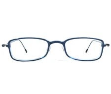 Silhouette Eyeglasses Frames M2820 760 6054 Blue Rectangular Full Rim 47-20-135