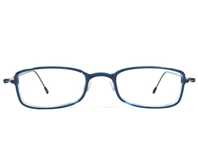 Silhouette Eyeglasses Frames M2820 760 6054 Blue Rectangular Full Rim 47-20-135