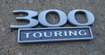 Genuine OEM Chrysler 300 Touring Trunk Emblem Badge – Chrome Logo Decal