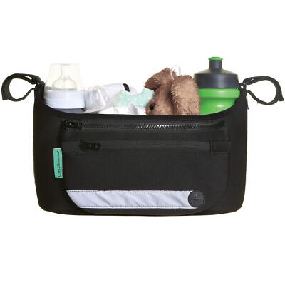 Universal Stroller Organizer Bag Detachable Wristlet & Reflective Panel - Mod...