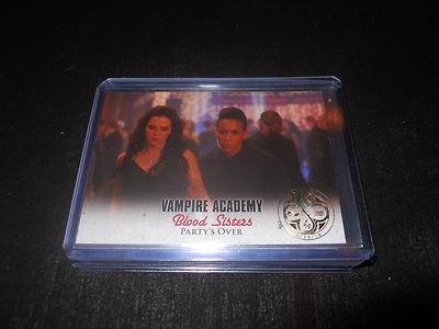Vampire Academy Blood Sisters Movie Trading Card Parallel #55 Gold Stamped