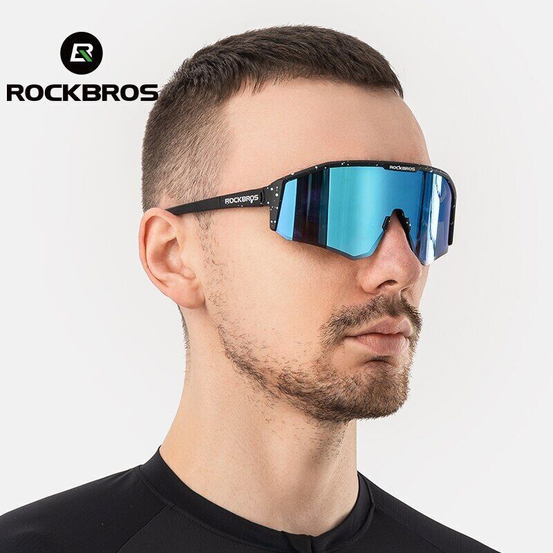 Occhiali da sole ciclismo polarizzati ROCKBROS montatura TR90 lenti TAC occhiali sportivi