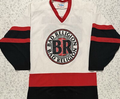 Vintage Alpha Sportswear 1998 Bad Religion Hockey Jersey