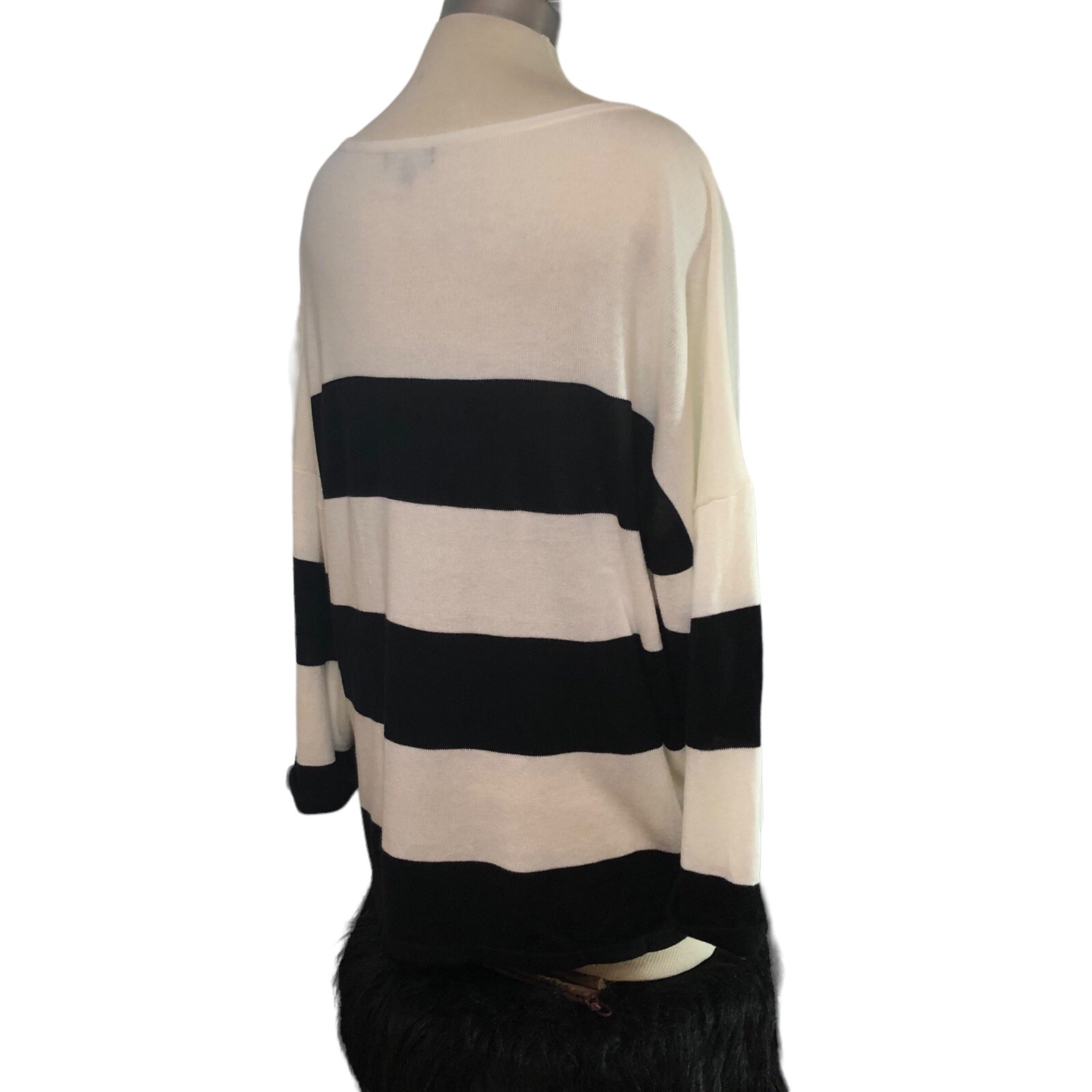 Gap Striped Oversized Pullover Tunic Sweater Wome… - image 8