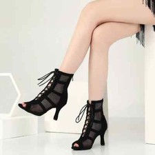 Women Dance Shoes Latin Dance Girls Ladies Ballroom Modern Dancing Sandals Party
