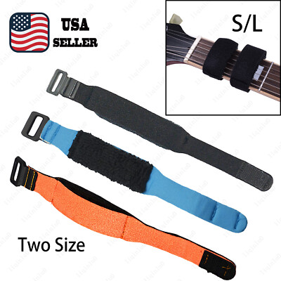 3 Colors Guitar String Mute Damper Fret Wrap 3 Colors For Ukulele Guitar Bass