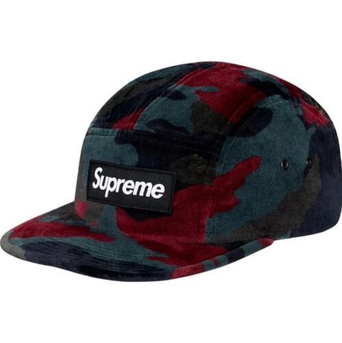 Rare Supreme Velvet Camo Camp Cap, FW 2013