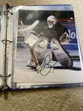 Sean Burke Hartford autographed 8 x10