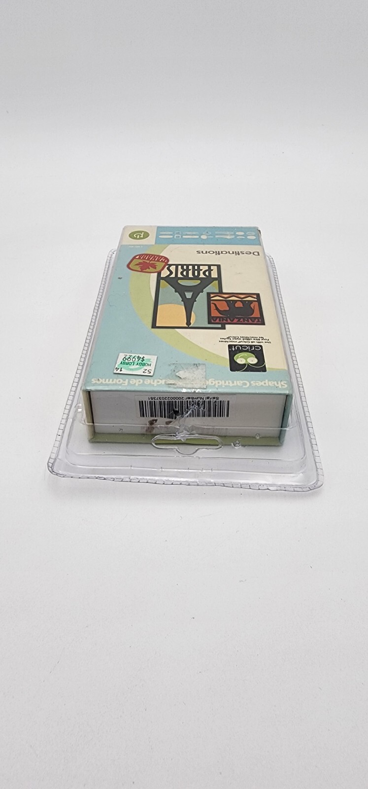 Provo Craft Cricut Cartridge Destinations Shapes Cartridge NEW eBay