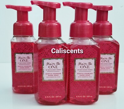 BATH & BODY WORKS YOU'RE THE ONE Gentle Foaming Hand Soaps 8.75 oz NEW X4