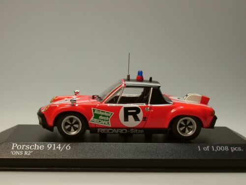 Minichamps VW Porsche 914/6 "ONS R2", 1974 - 400 746500 - 1:43 - Bild 2 von 5
