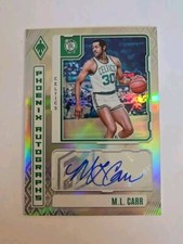 2023-24 Panini Phoenix M.L. Carr #PA-MLC Phoenix Autographs Silver