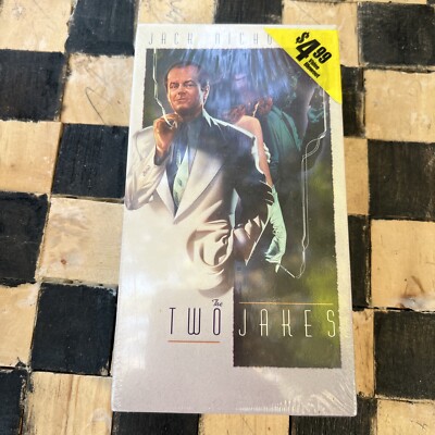 The Two Jakes VHS Tape Jack Nicholson Brand New