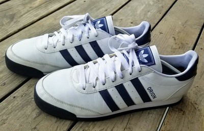 Adidas Orion Originals White/ Navy Blue 