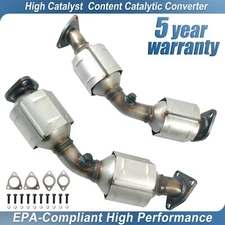 Pair Bank 1 &2 Catalytic Converter For Infiniti FX35 3.5L 2003-2008 Direct-fit