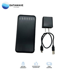 Portable Power Bank 10,000mAh / USB-A Input / 5V 2.0A Output USB-C Cable