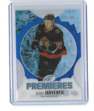 2023-24 Upper Deck Ice Roby Jarventie Premieres Blue Rookie RC SP 528/799