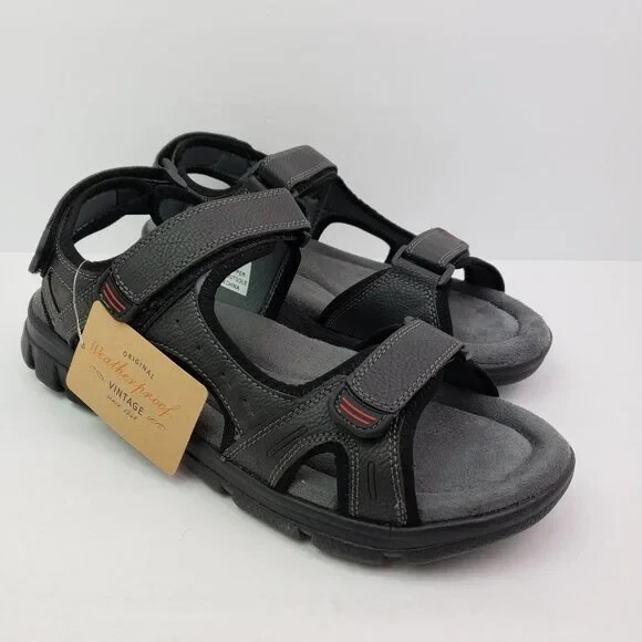 NWT Weatherproof Cameron adjustable black walking sport sandals size 13 Amazon.com | ONCAI Men Hiking Sandals, Arch Support Walking  main image 3