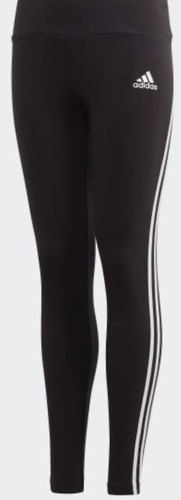 ADIDAS KIDS 3 GS LEGGINGS- BLACK/WHITE- GE0945 - AGES FROM 3 TO AGE 8 | eBay