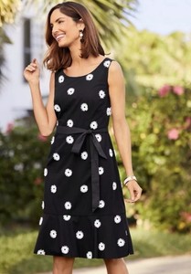 talbots cotton dresses