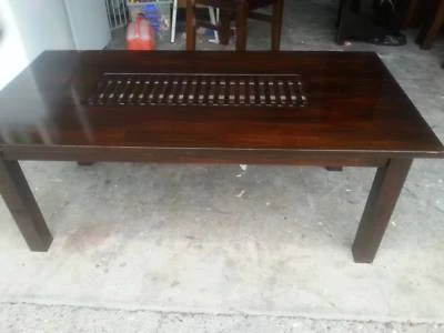 Madang Coffee Table With Slate Insert From Superamart Madang Coffee Table With Slate Insert From Superamart