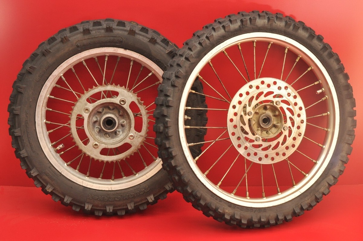 CRF150R Set Honda Complete Rim Wheels: CRF150 0 Supermoto Wheel R2