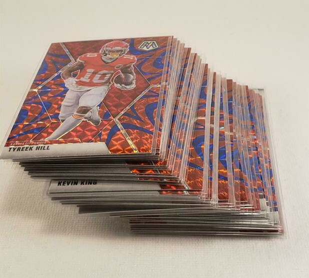 2020 Panini Mosaic Reactive Blue Prizm Parallels NFL Football PICK YOUR CARD