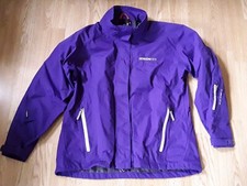 Didriksons Storm System Womens Rain Walking/hiking Jacket Purple 42
