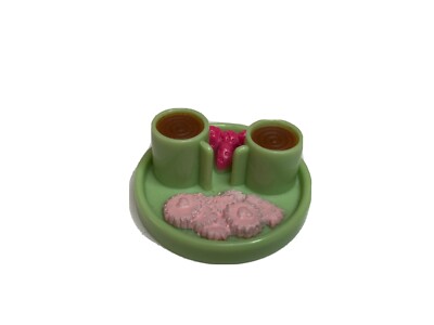Fisher Price Loving Family Dollhouse Hot Chocolate Cookies Strawberries Tray